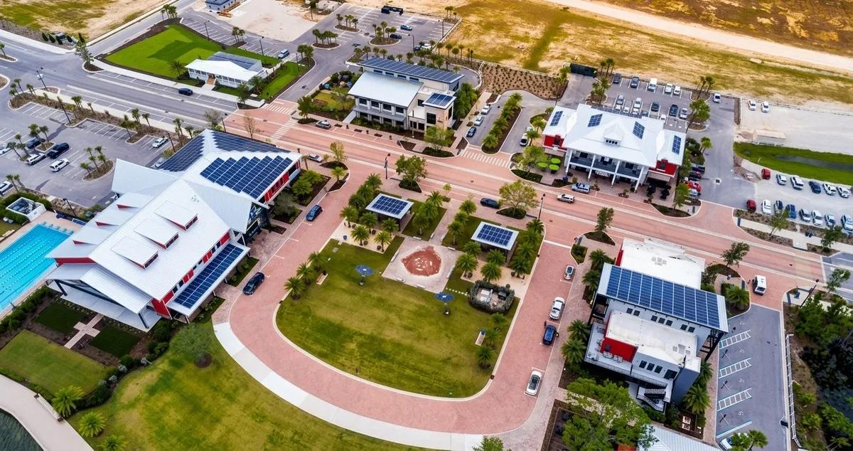 Floride : Babcock Ranch, la ville 100 % solaire depuis 2017