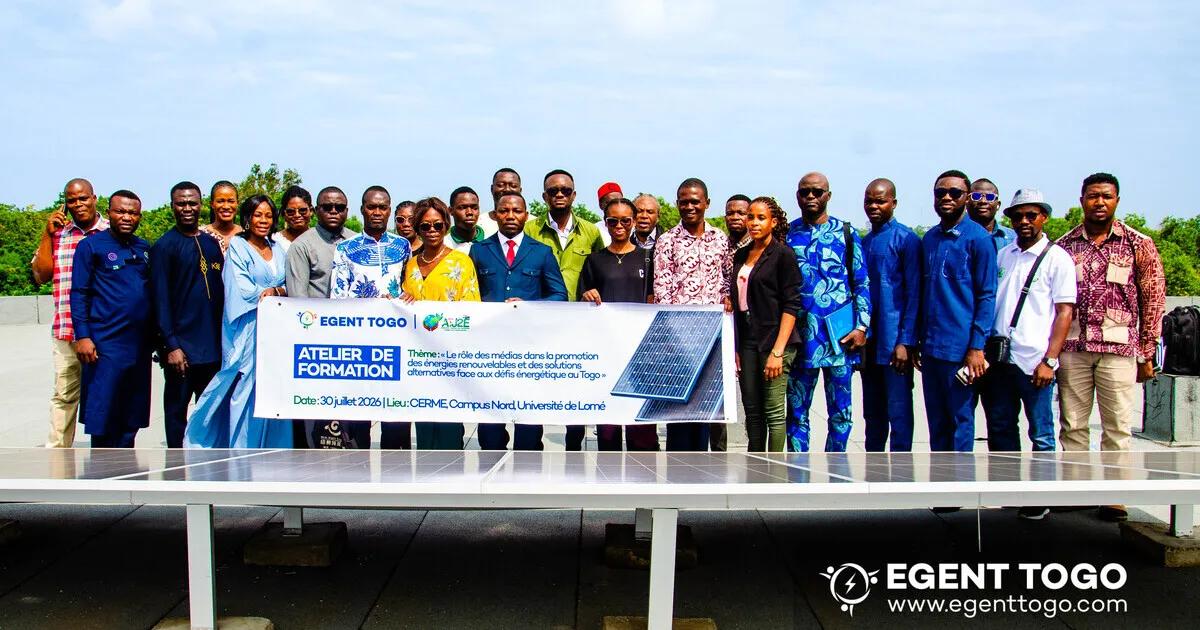 EGENT TOGO forme les journalistes togolais pour accélérer la transition énergétique