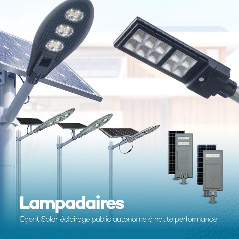 Lampadaires EGENT Solar