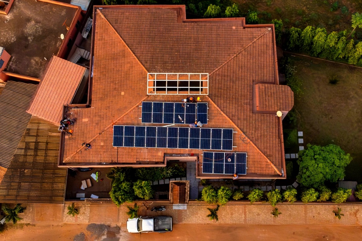 Installation solaire complète - Villa Agoè